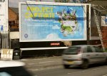 Strategie marketingowe - billboard na ulicy miasta